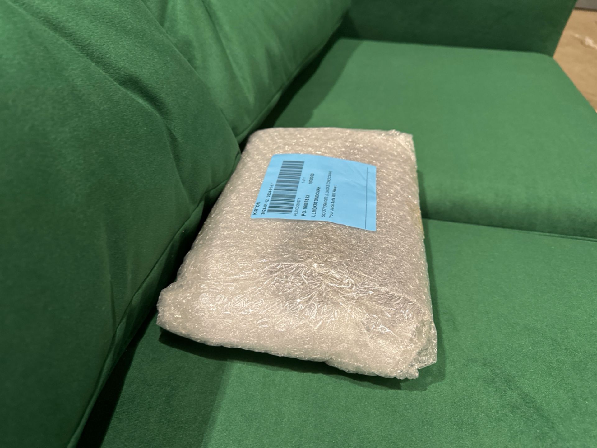 Jack 2 Seat Sofa In Emerald Velvet RRP - £999 - Image 6 of 6