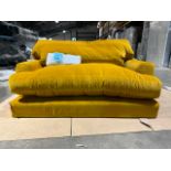 Isla Loveseat in Amber Smart Velvet RRP - £1600