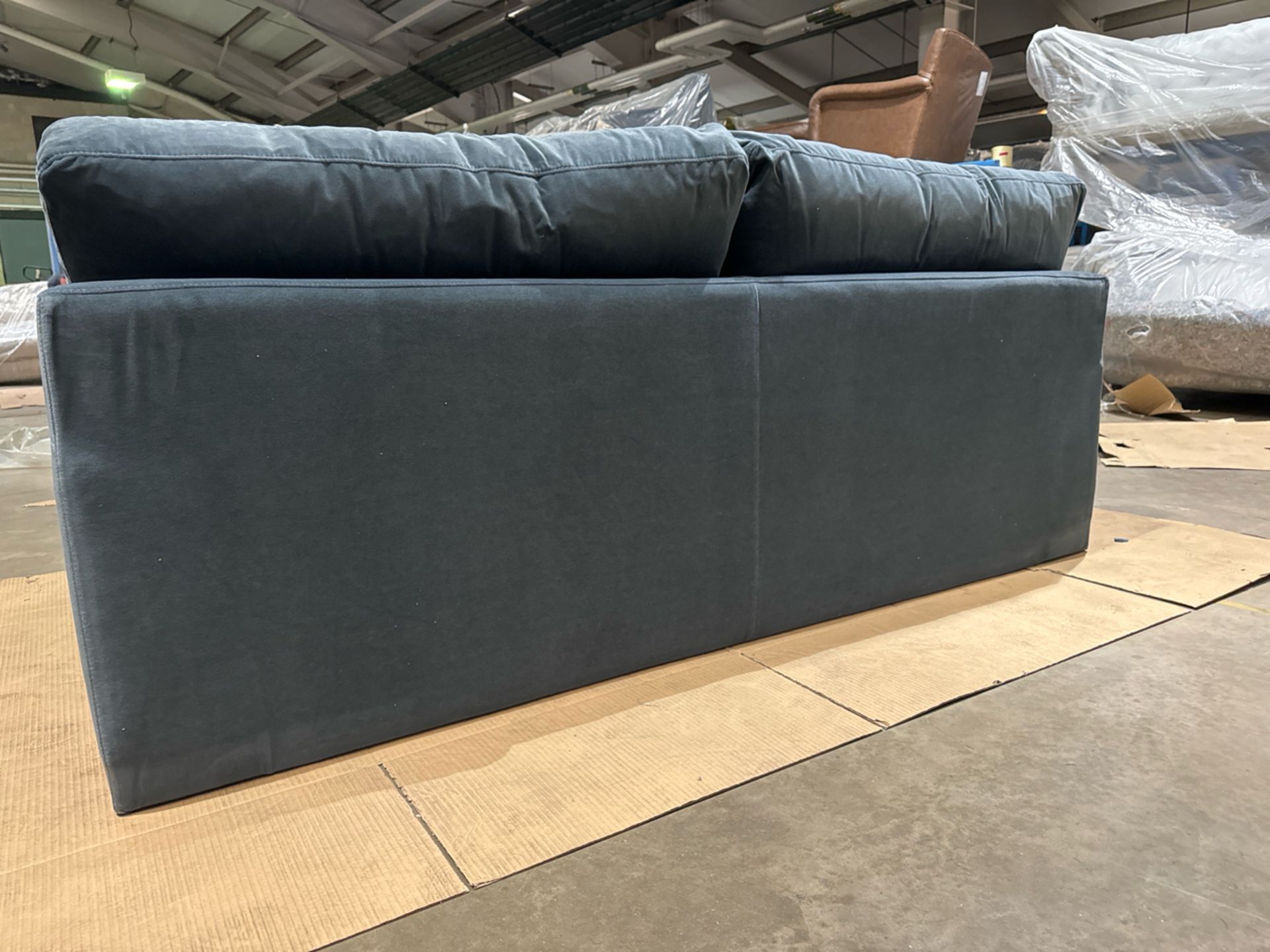Isla 2.5 Seat Sofa In Armour Smart Velvet RRP - £2430 - Image 5 of 6