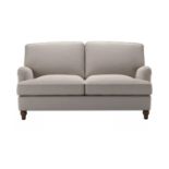 Bluebell 2 Seat Sofa Bed In Stone Brushed Linen Cotton RRP - £2230