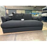 Larsen 3 Seat Sofa In Barley Slubby Cotton