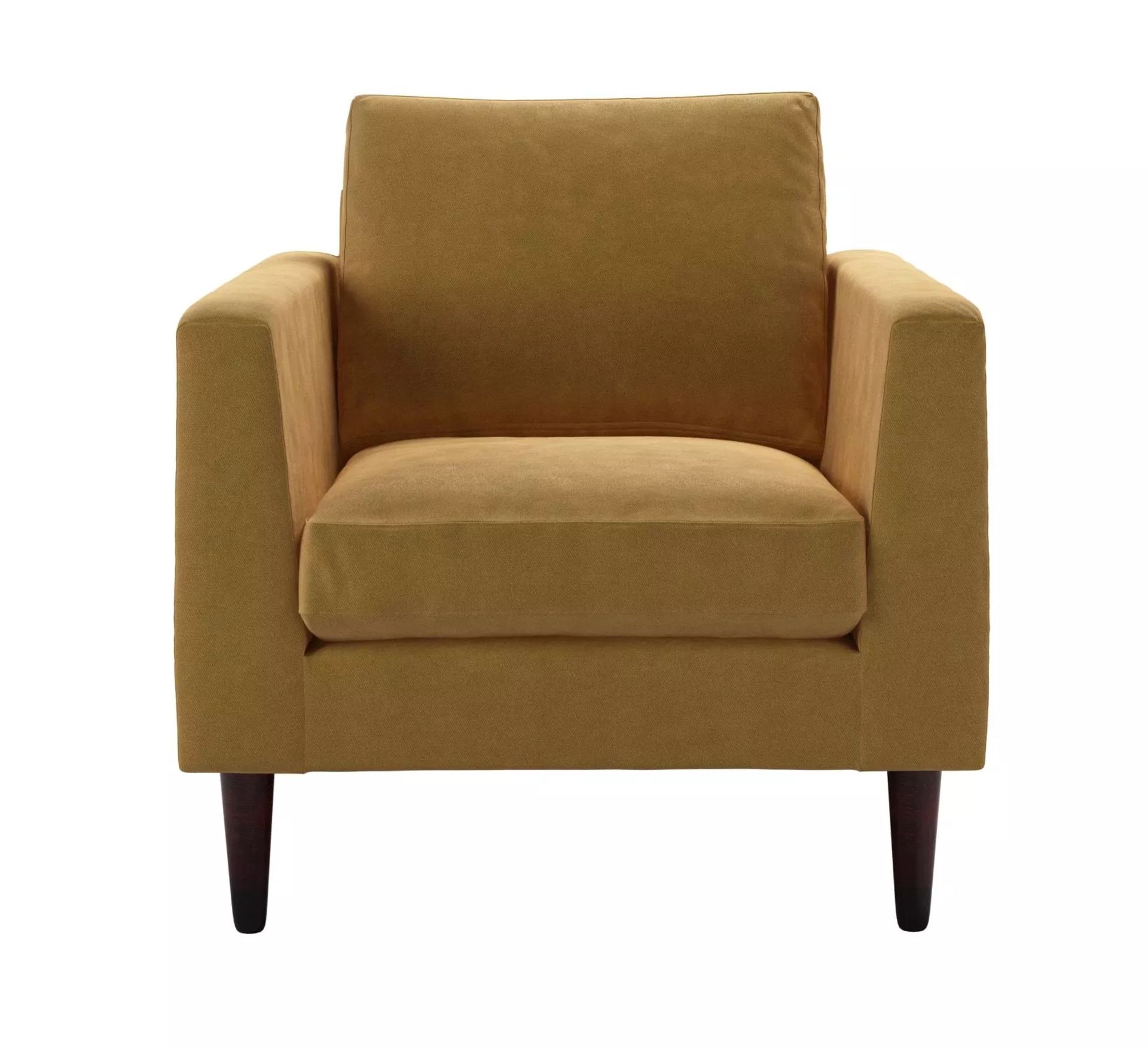 Jude Armchair In Gold Velvet RRP - £599