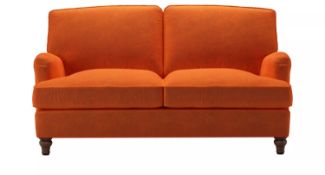 Bluebell 2 Seat Sofa Bed In Paprika Smart Velvet RRP - £2680