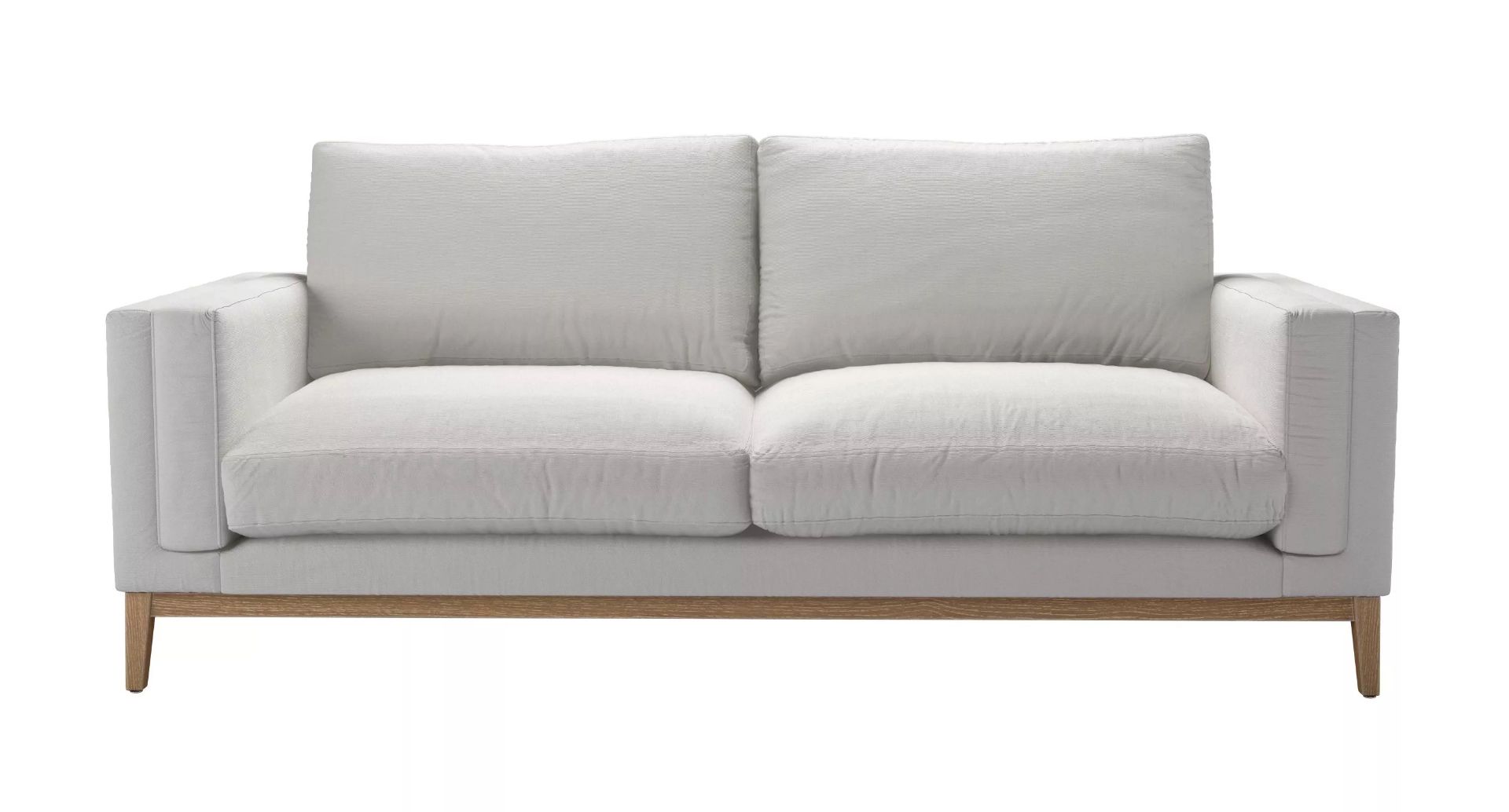 Costello 3 Seat Sofa In Alabaster Brushed Linen Cotton RRP - £1840