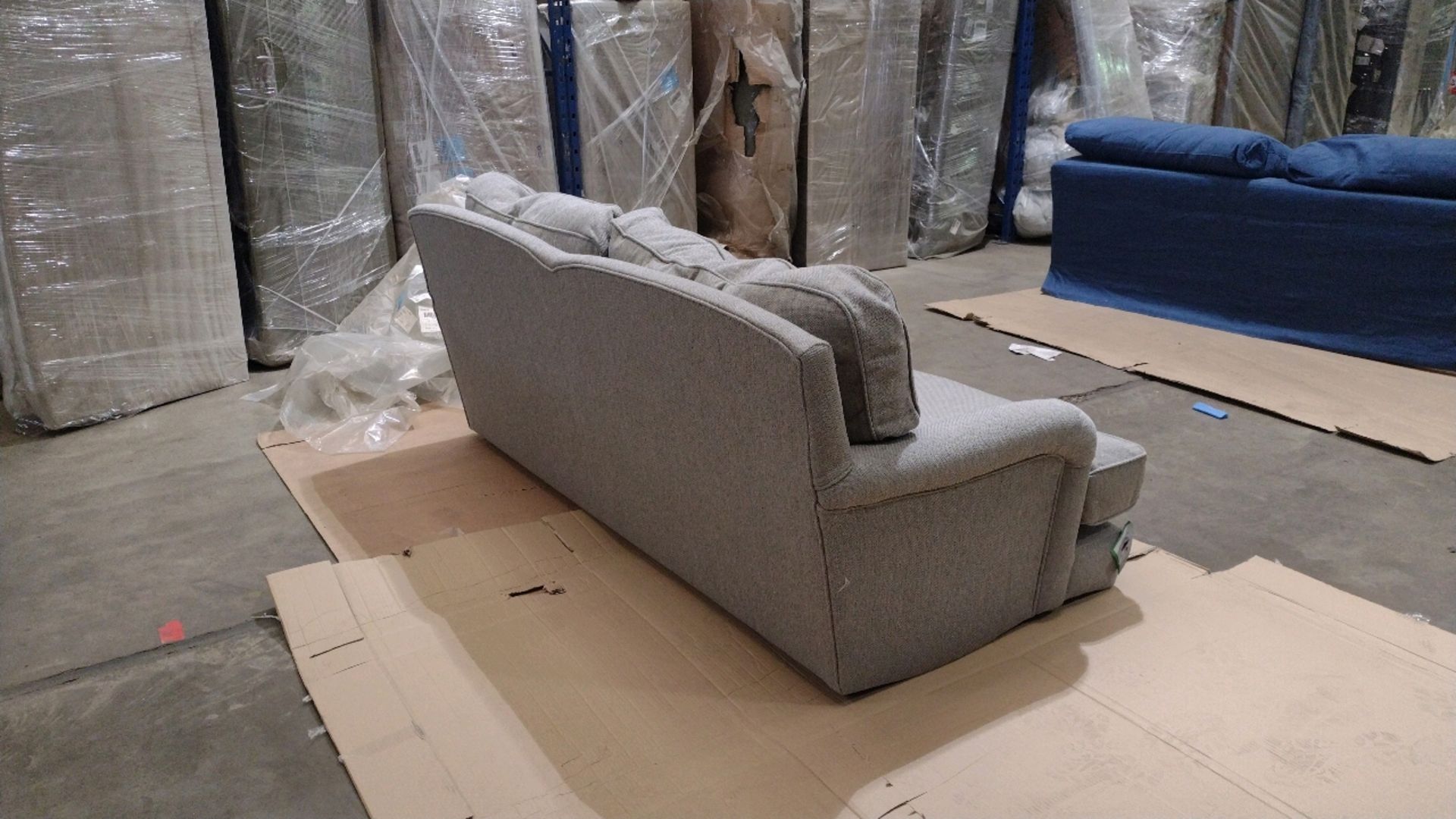 Bluebell 2.5 Seat Sofa In Mushroom Heathland Weave RRP - £2360 - Image 3 of 9