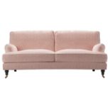Bluebell 3 Seat Sofa In Pavilion Pink Brushstroke RRP - £1780