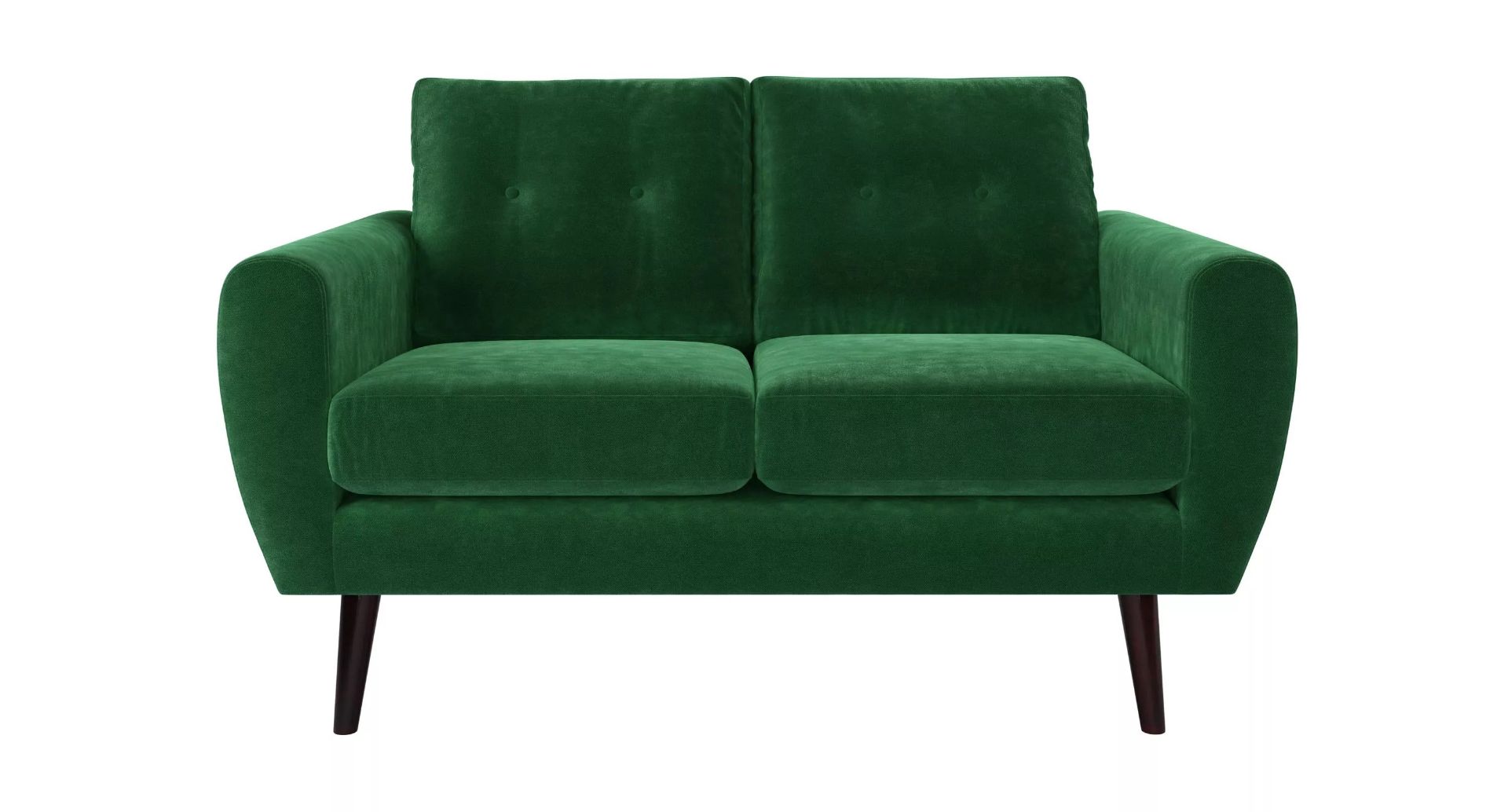 Jack 2 Seat Sofa In Emerald Velvet RRP - £999