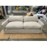 Otto 4 Seat Sofa In Moon Smart Cotton RRP - £3270