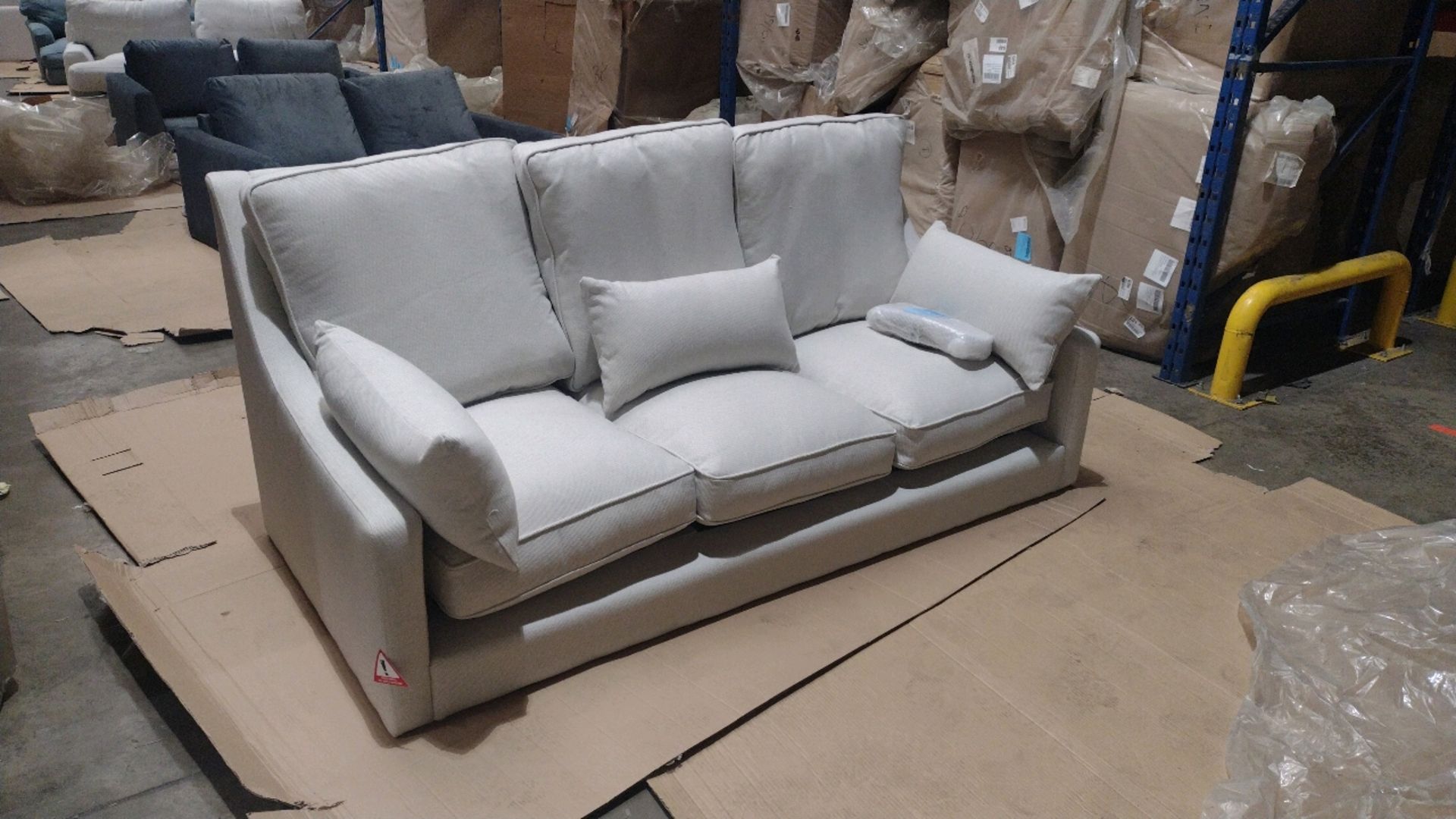 High Back Iggy 3 Seat Sofa - Image 5 of 7