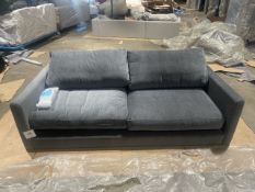 Izzy 3 Seat Sofa In Rainstorm Brushstroke RRP - £1780