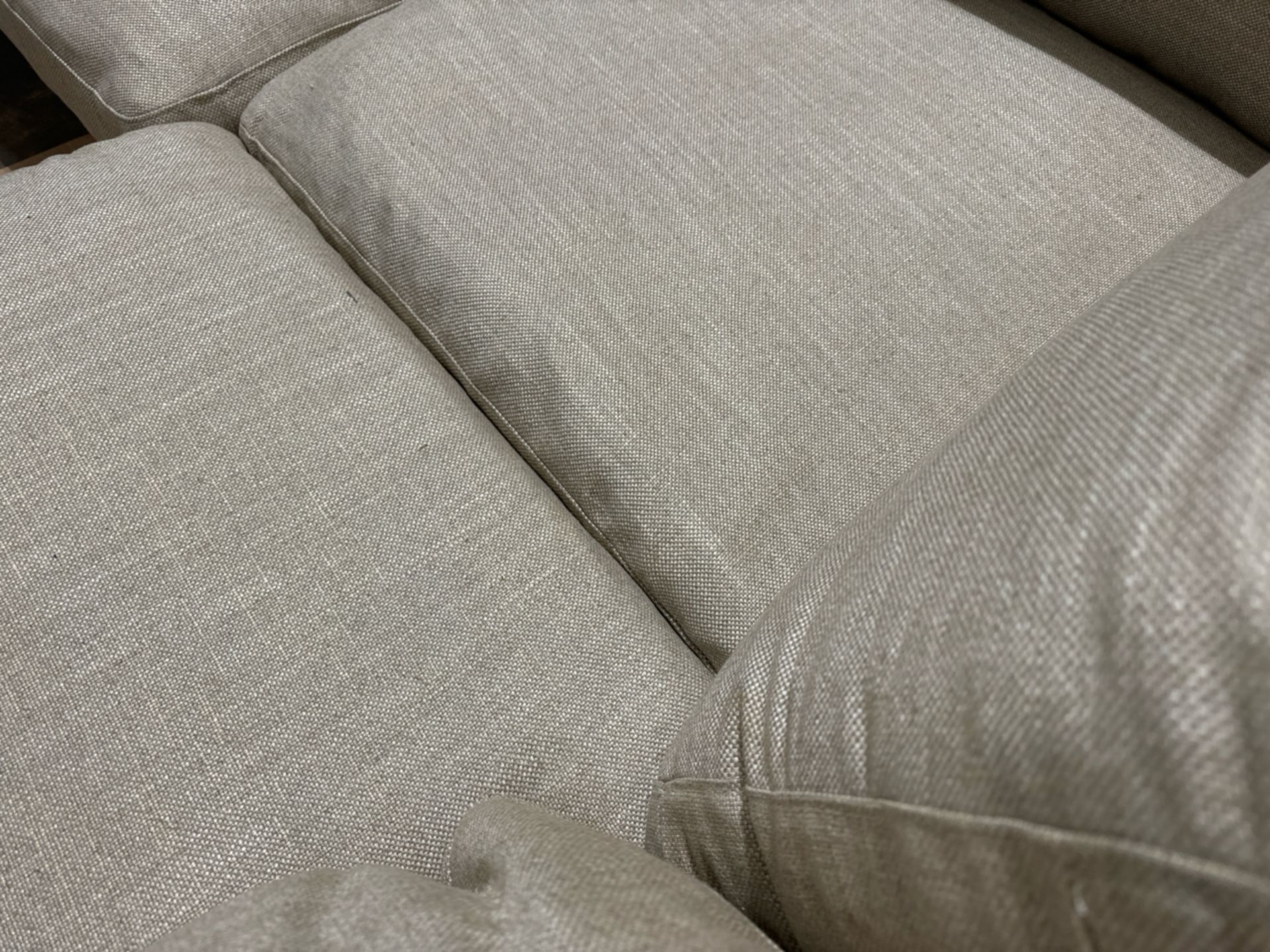 Costello Medium Corner Sofa In Cashew Baylee Viscose Linen RRP - £4440 - Image 7 of 7
