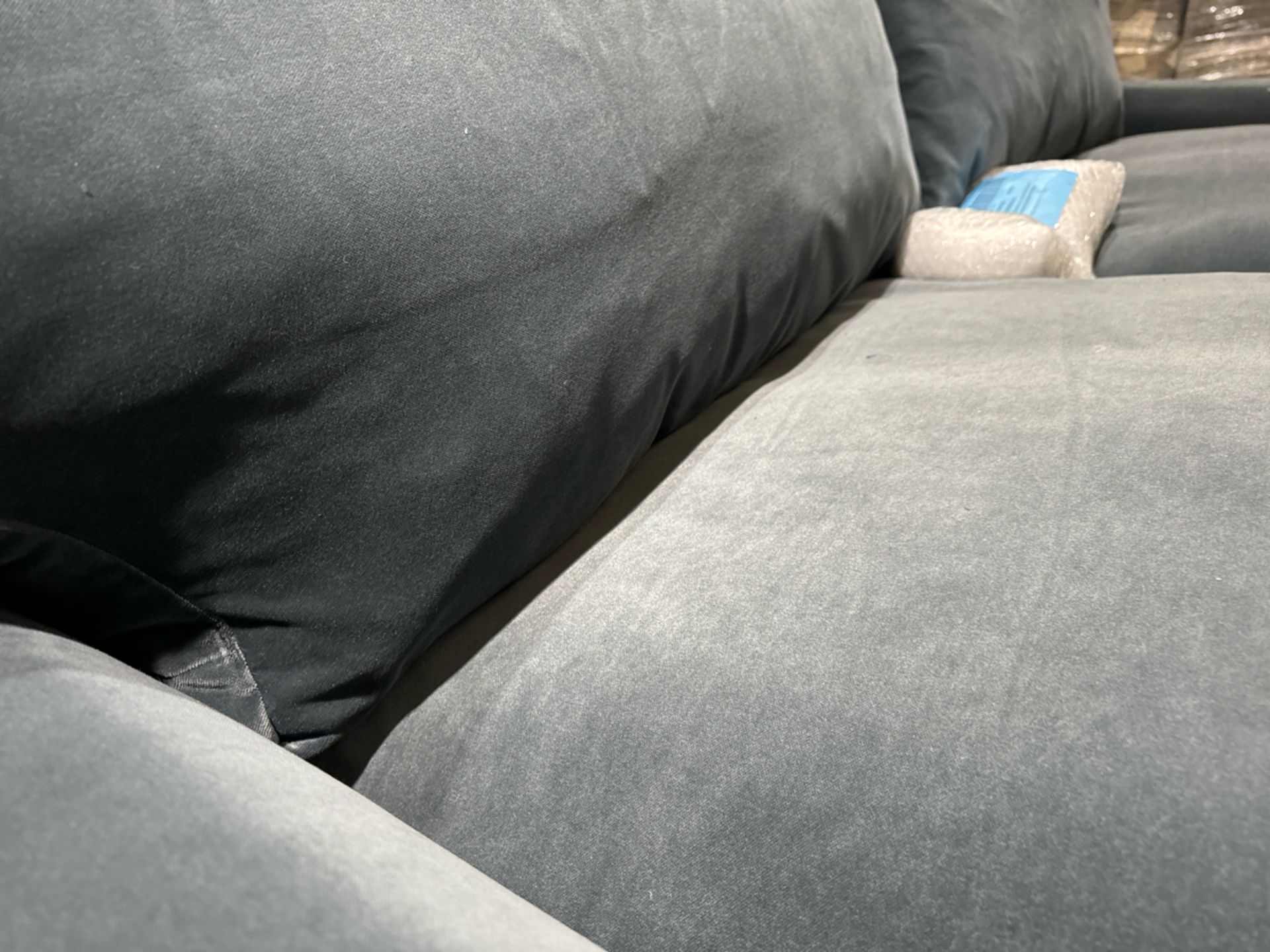 Isla 2.5 Seat Sofa In Armour Smart Velvet RRP - £2430 - Image 6 of 6
