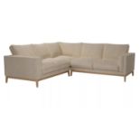 Costello Medium Corner Sofa In Cashew Baylee Viscose Linen RRP - £4440