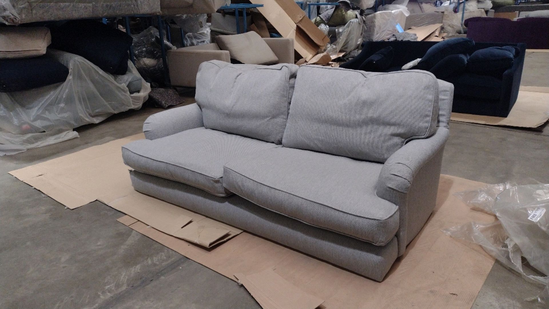 Bluebell 2.5 Seat Sofa In Mushroom Heathland Weave RRP - £2360 - Image 5 of 9