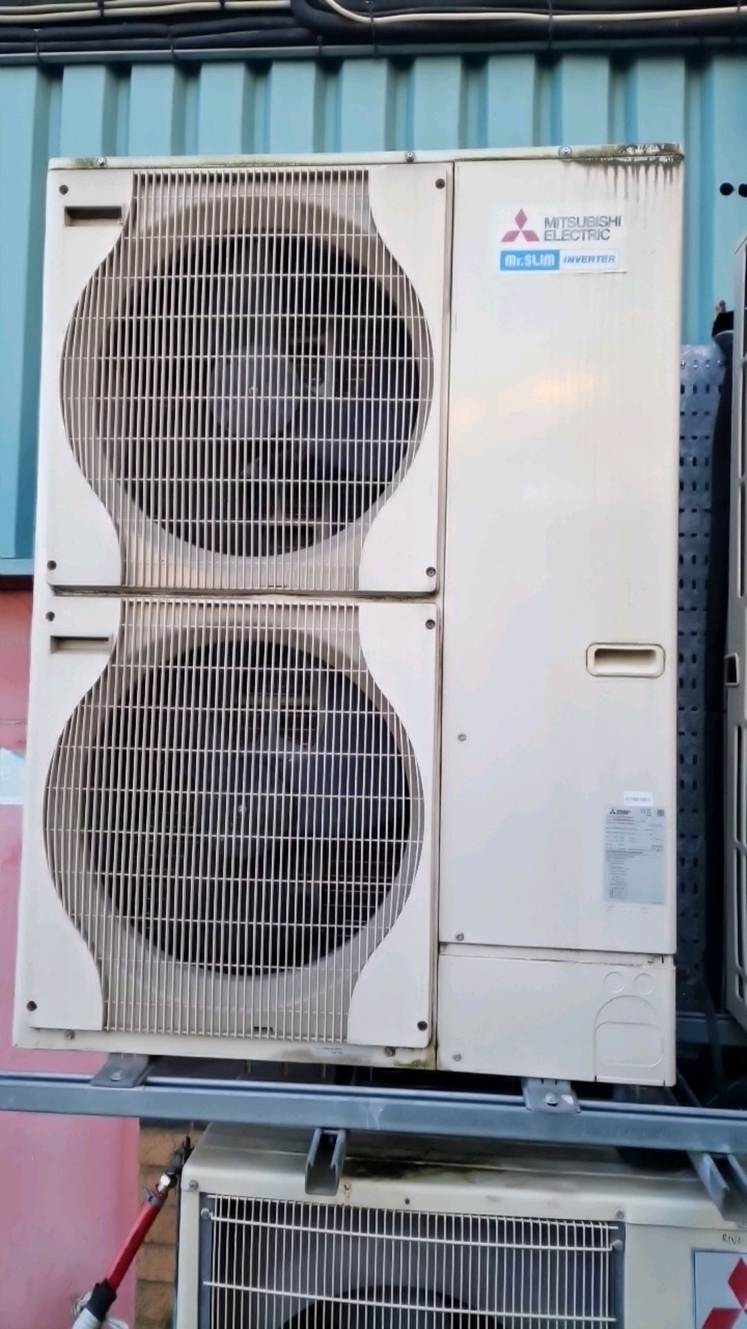 Mitsubishi Outdoor Aircon Unit - Image 2 of 3