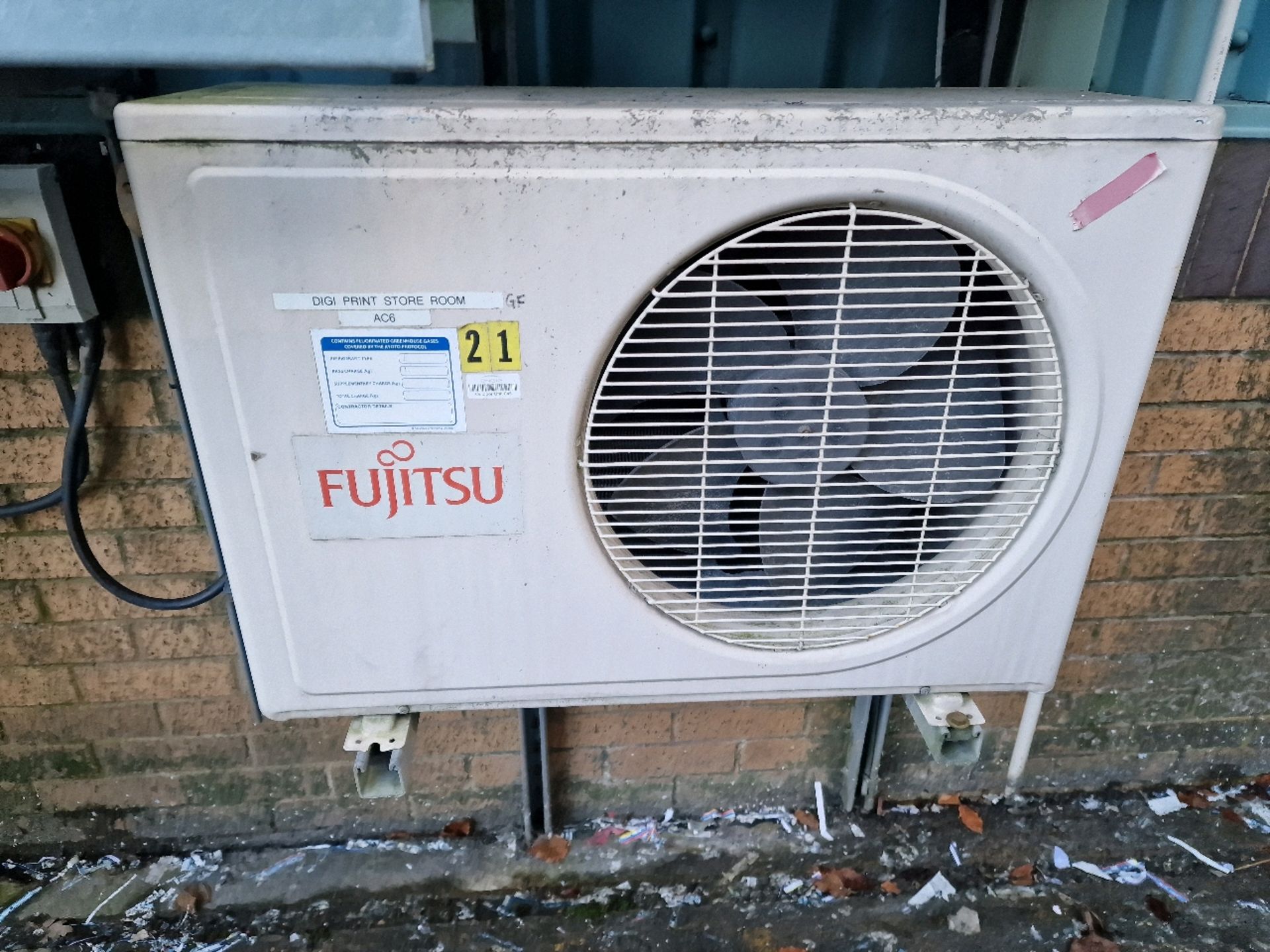 Fujitsu Outdoor Aircon Unit