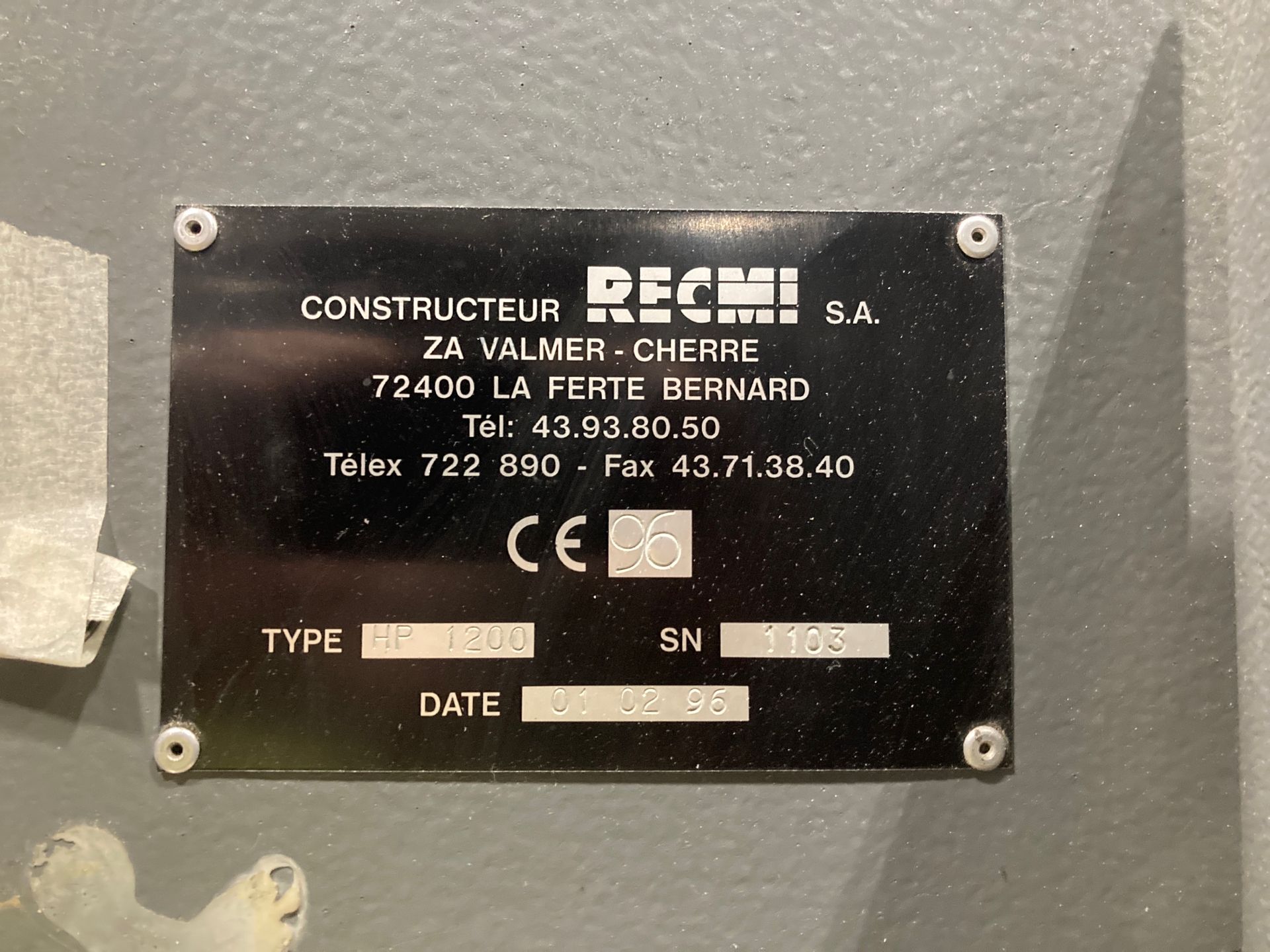 Recmi Banding Machine - Image 3 of 16