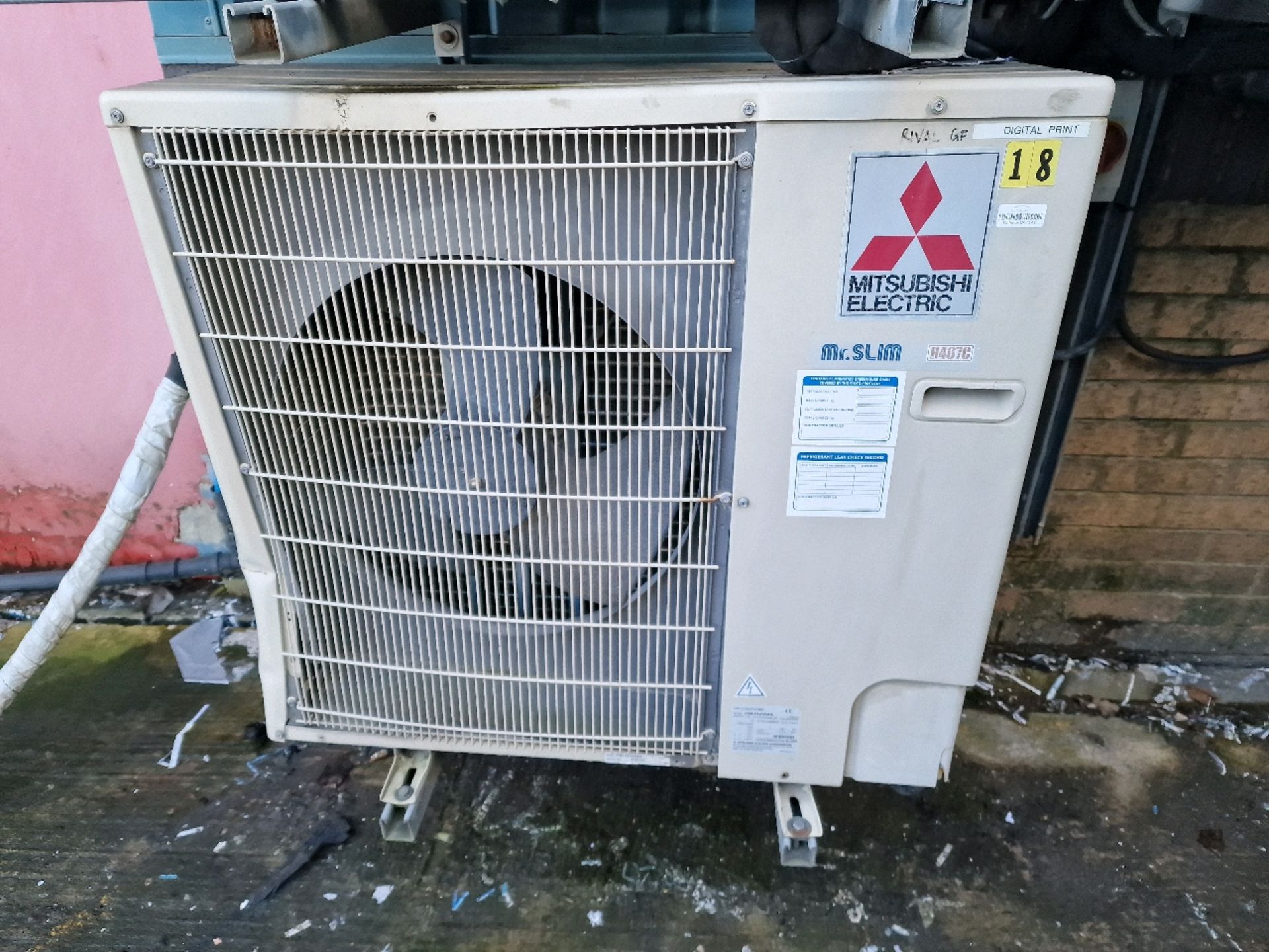 Mitsubishi Outdoor Aircon Unit