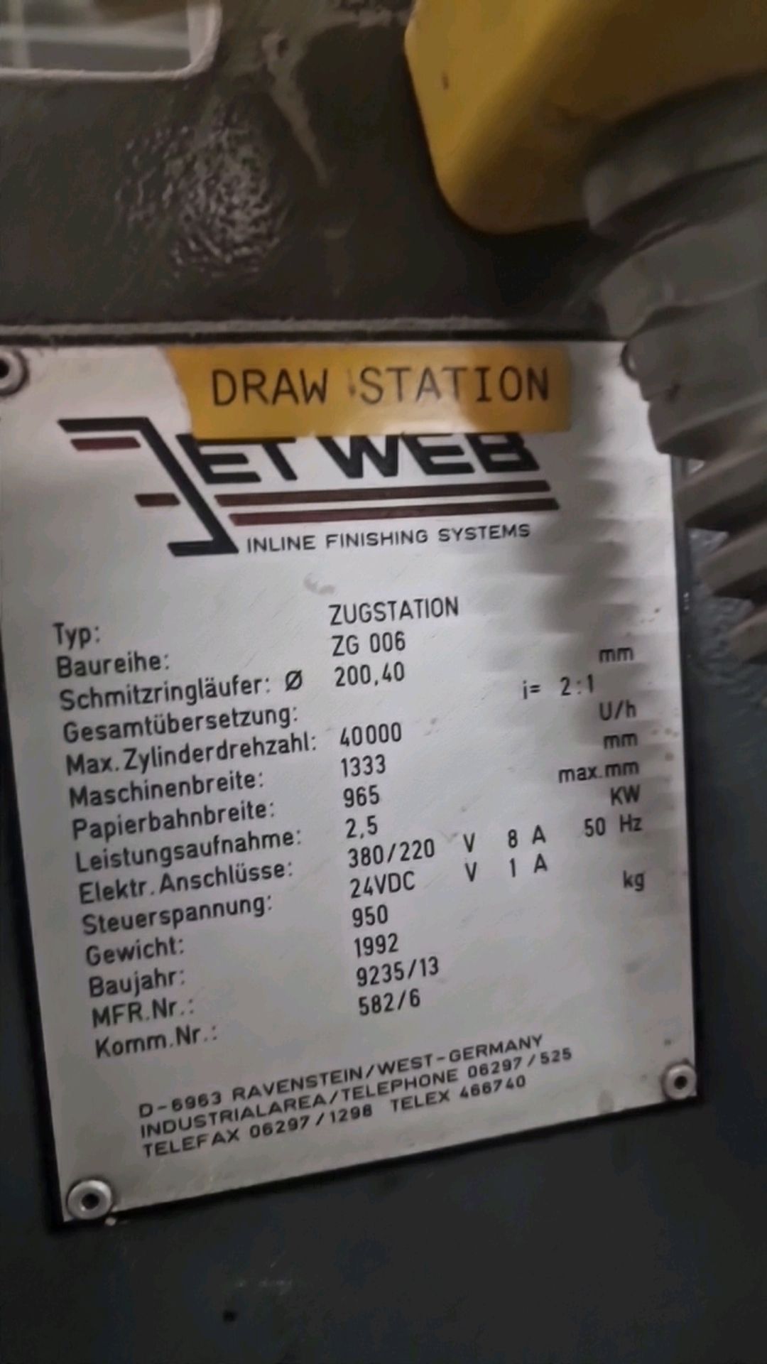 Jet Web Draw Station - Bild 3 aus 6
