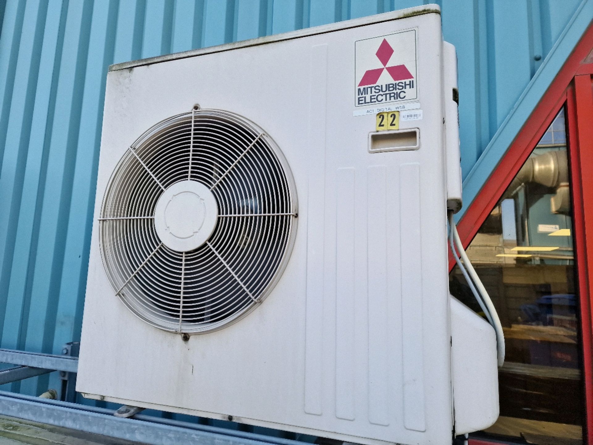 Mitsubishi Outdoor Aircon Unit