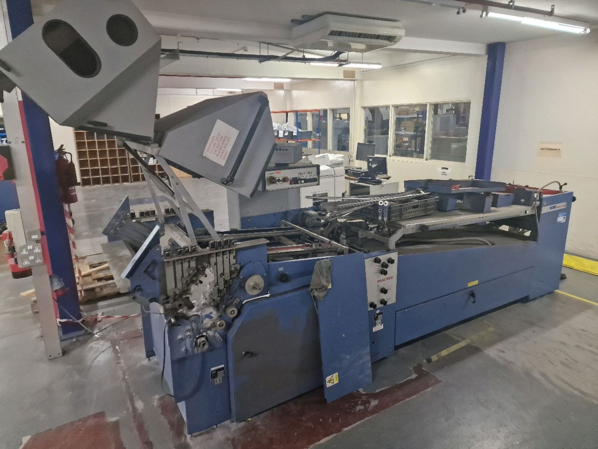 MBO Perfection Dual Feed T800 I-C and T800 1-1-78/6 Folding Machine