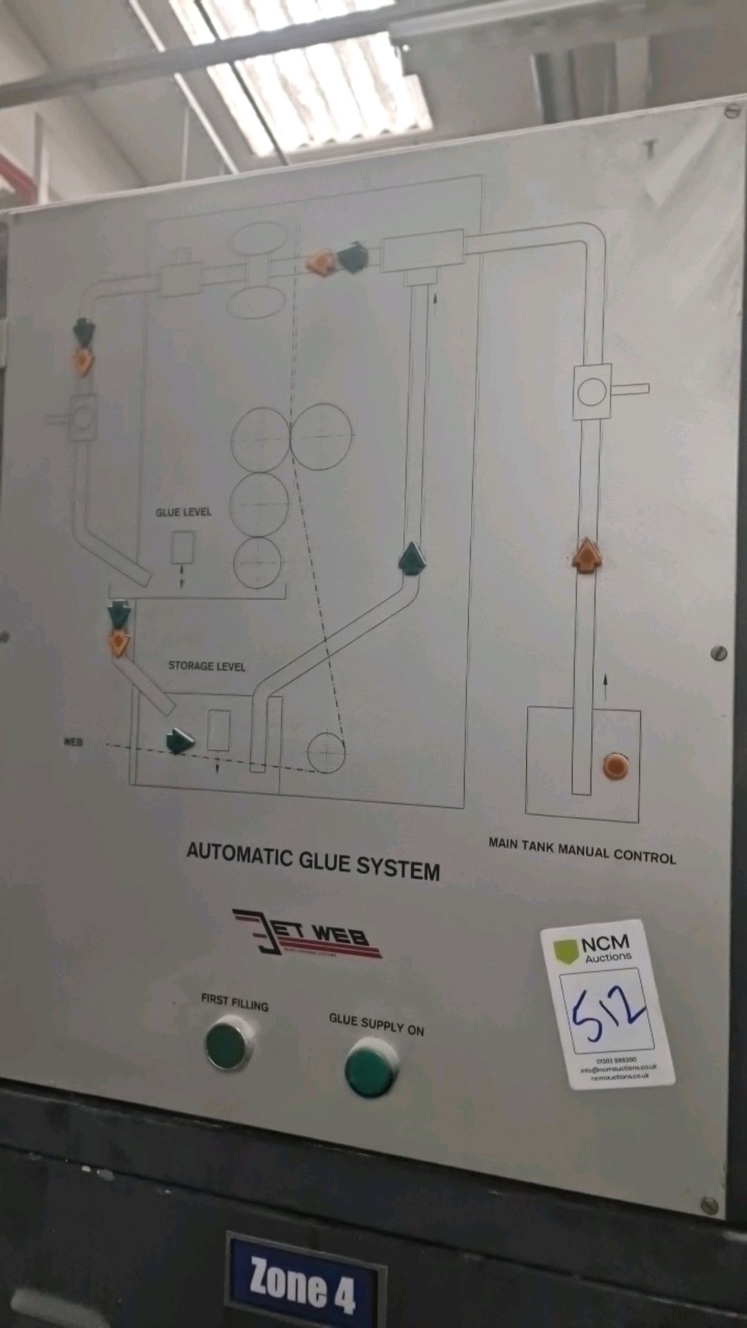 Jet Web Automatic Glue System - Image 8 of 8