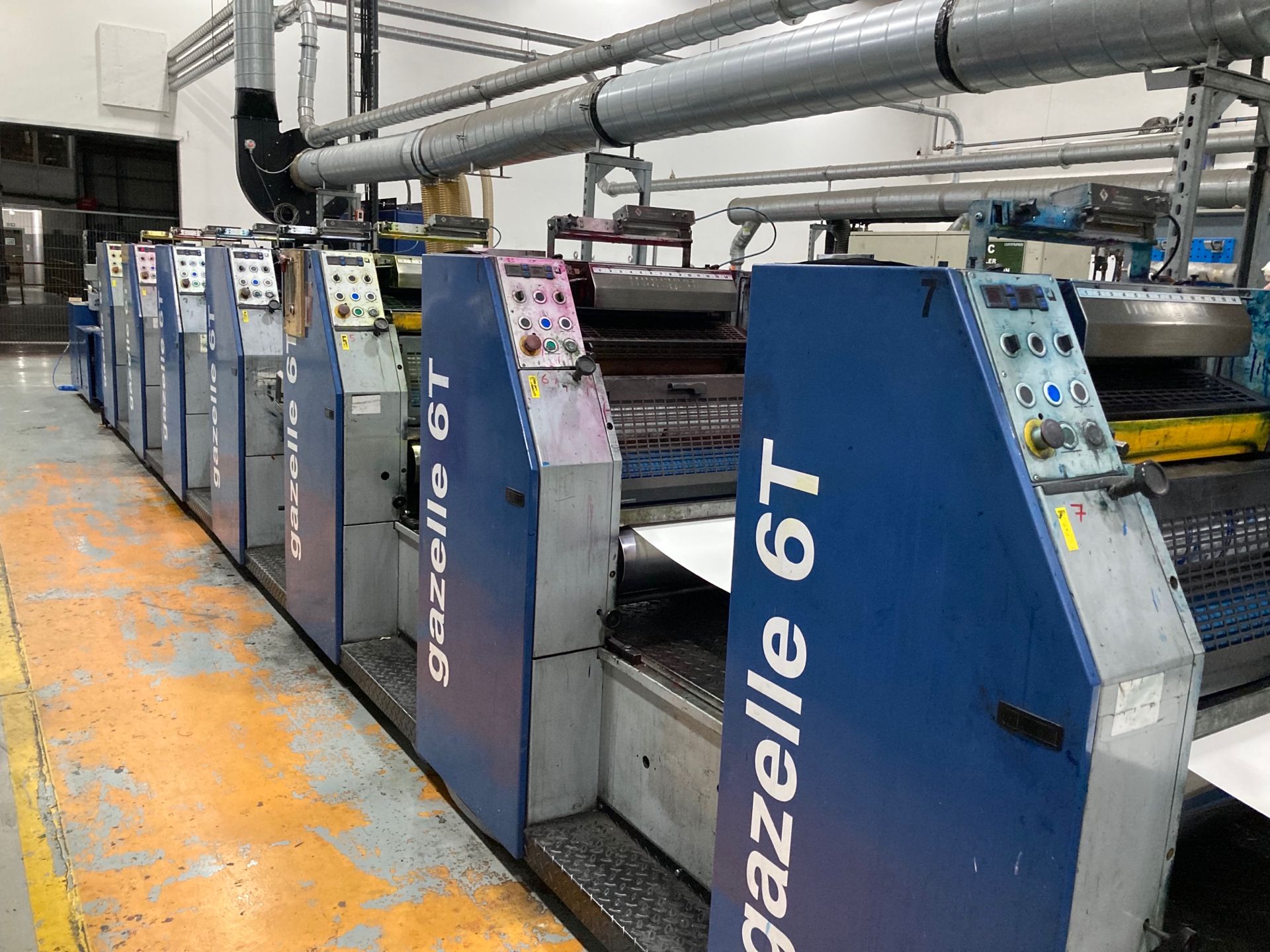 Drent Gazelle 6T Excel 8-Colour Web Offset Press - Image 2 of 25