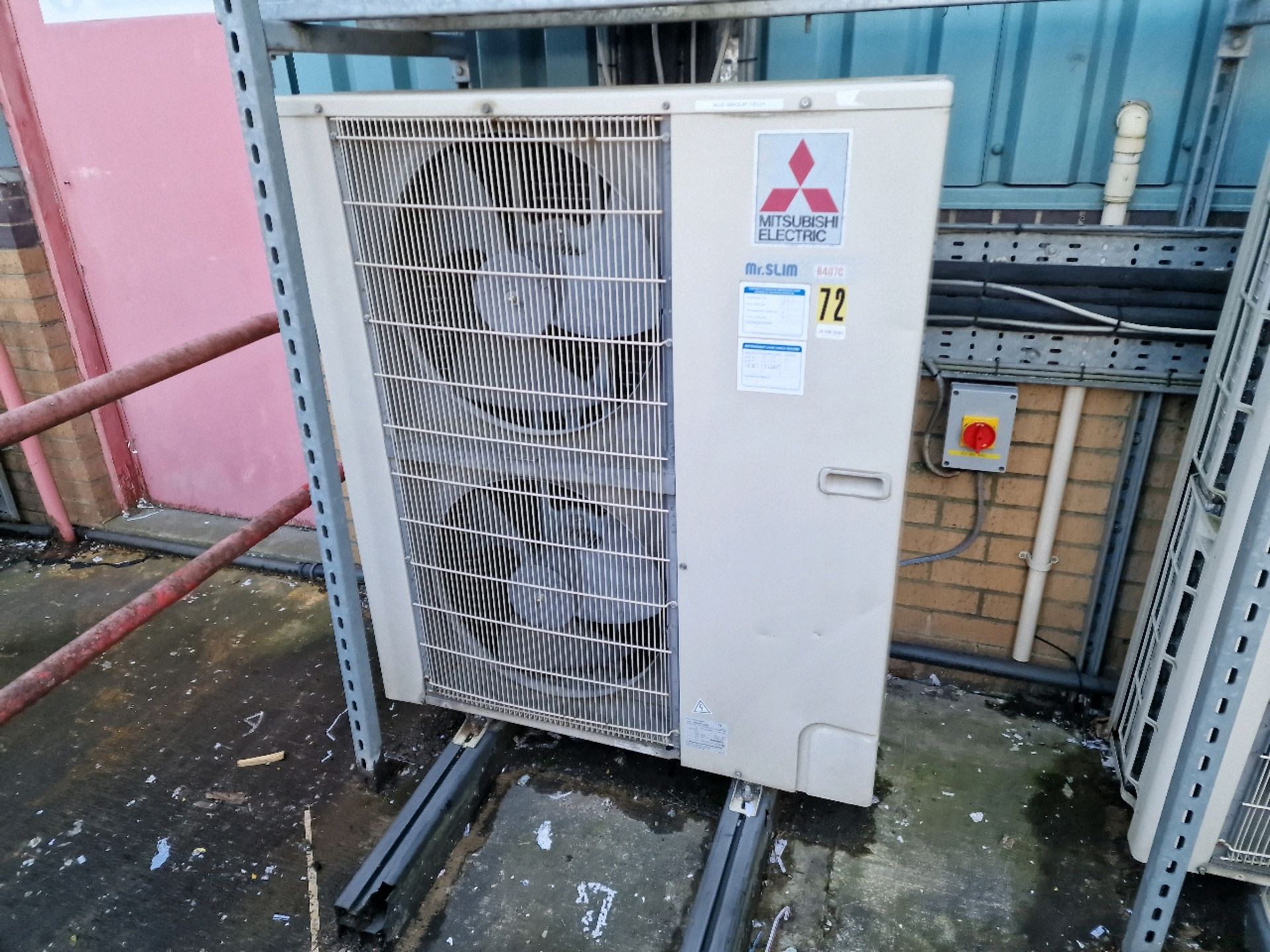 Mitsubishi Outdoor Aircon Unit