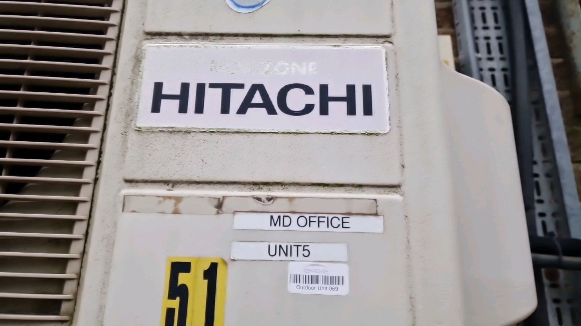 Hitachi Utopia Outdoor Aircon Unit - Image 3 of 3