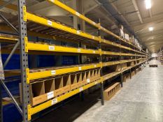 13 Bays Of Boltless Industrial Pallet Racking