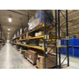 26 Bays Of Back To Back Boltless Industrial Pallet Racking