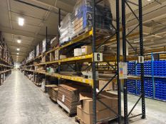 26 Bays Of Back To Back Boltless Industrial Pallet Racking
