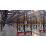 40 Bays Of Back To Back Boltless Industrial Pallet Racking