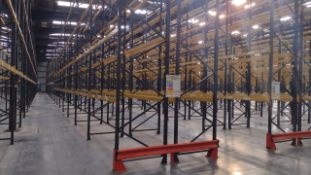 40 Bays Of Back To Back Boltless Industrial Pallet Racking
