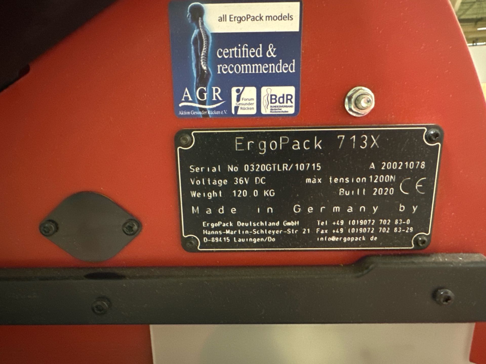 ErgoPack 713X Strapping Machine - Image 8 of 9