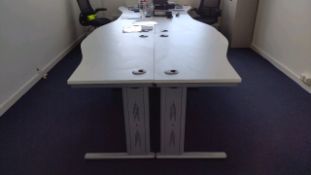 Bank Of Six Office Desks