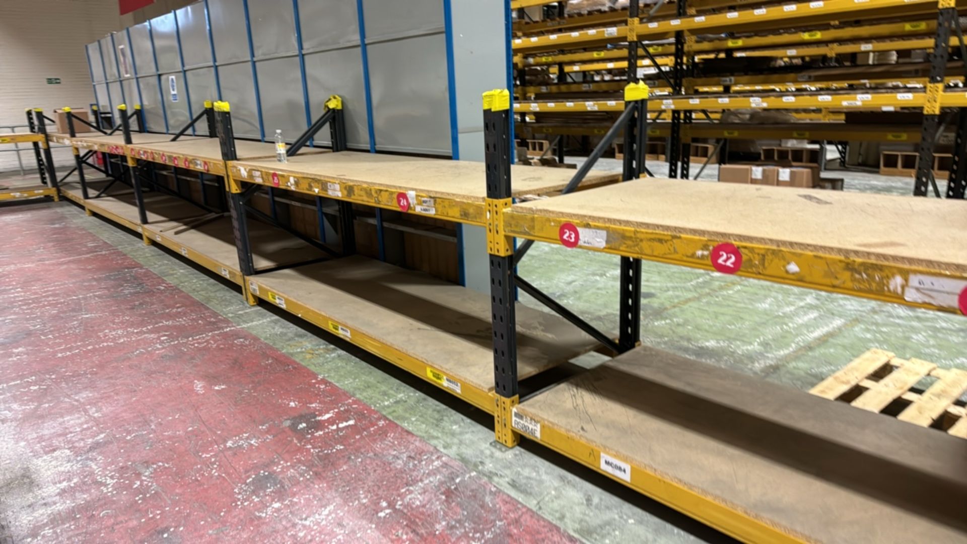7 Bays of Boltless Industrial Pallet Racking - Image 3 of 4