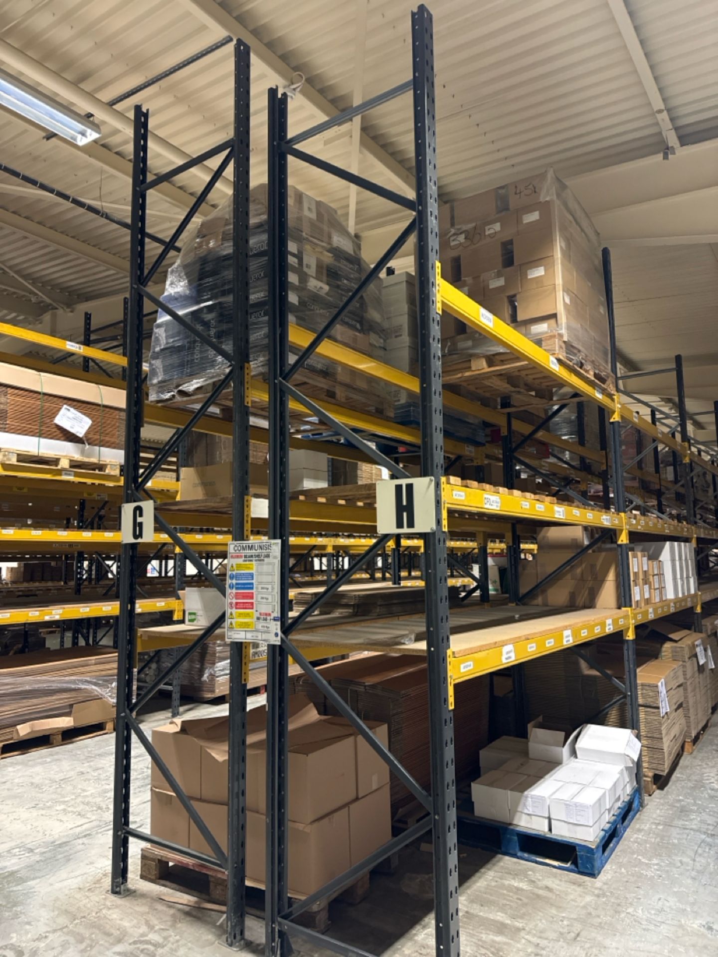 26 Bays Of Back To Back Boltless Industrial Pallet Racking - Image 3 of 8