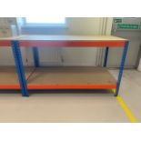 x4 Metal Workbenches with Chipboard Top