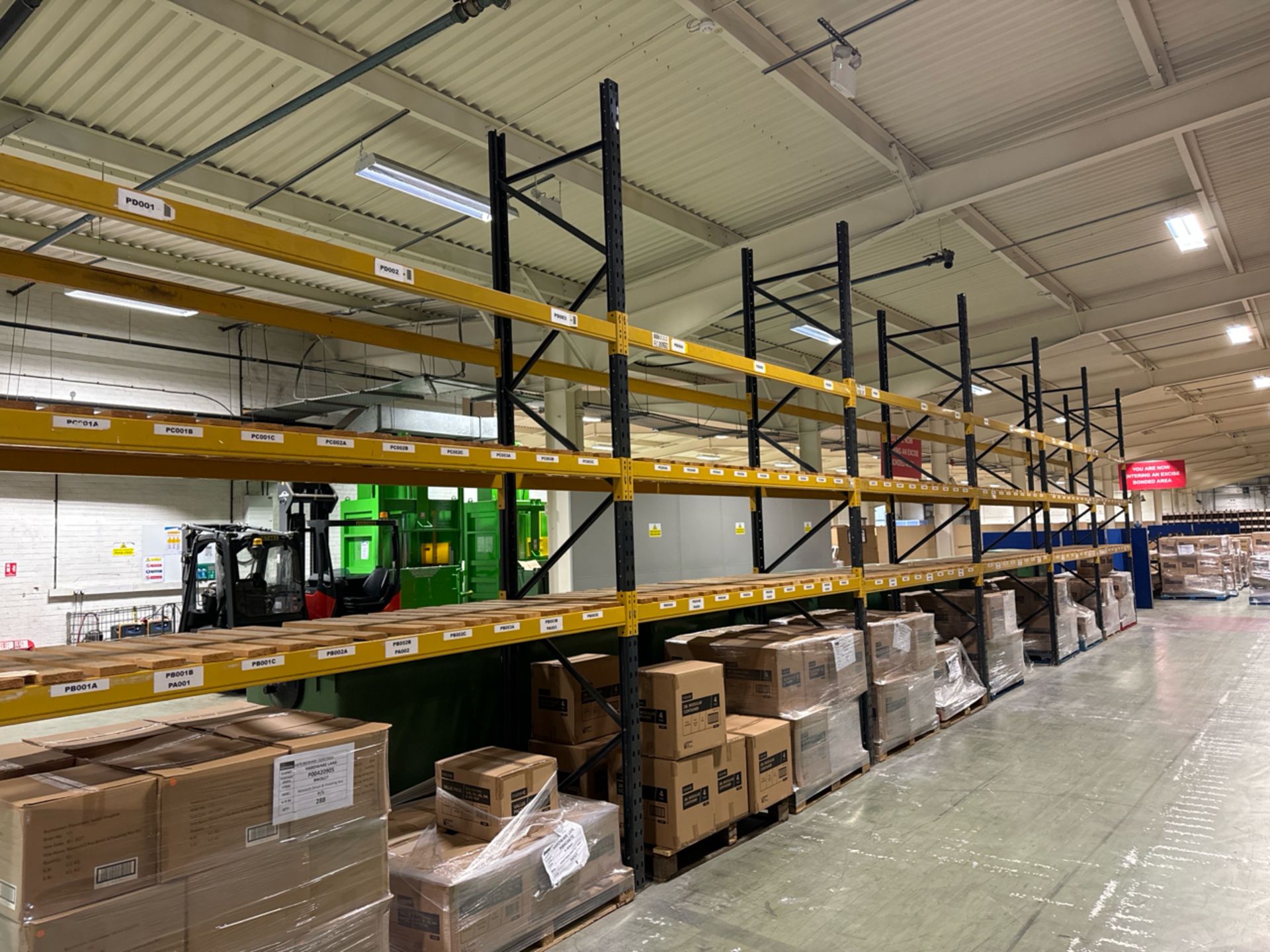 6 Bays Of Boltless Industrial Pallet Racking - Image 2 of 8