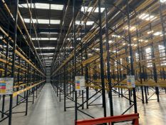 36 Bays Of Back To Back Boltless Industrial Pallet Racking