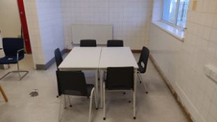 x2 Table & 6 Chairs