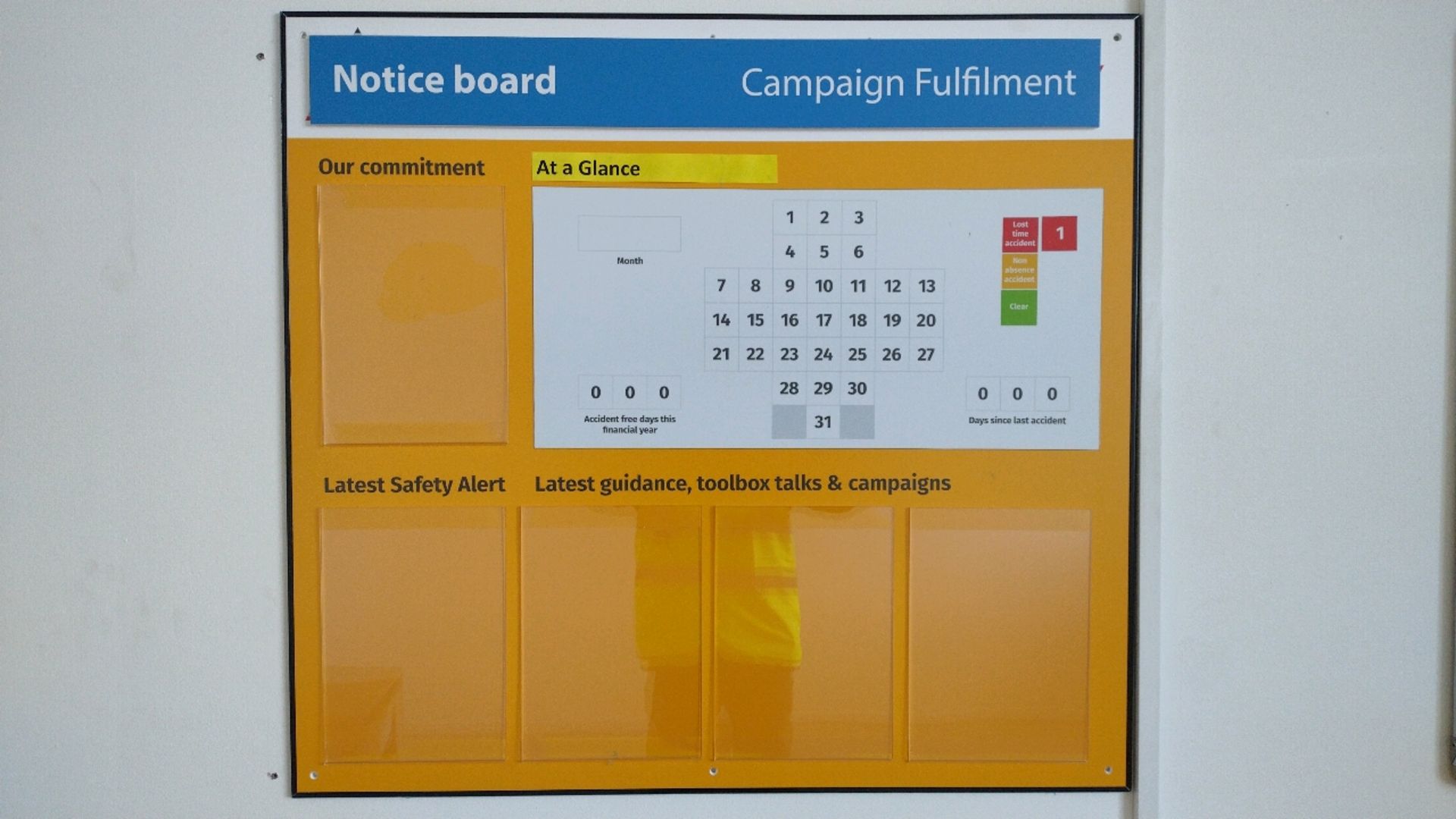 Campaign Fulfilment Notice Board