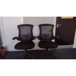 High Back Office Chairs x2