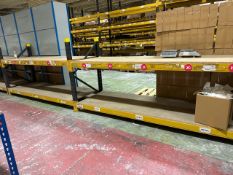 7 Bays of Boltless Industrial Pallet Racking