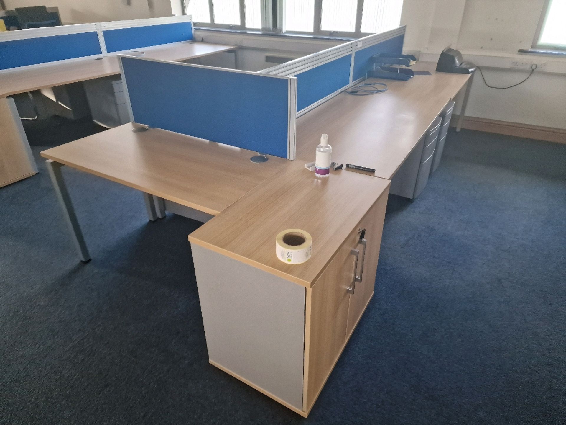 Bank Of 5 Desks