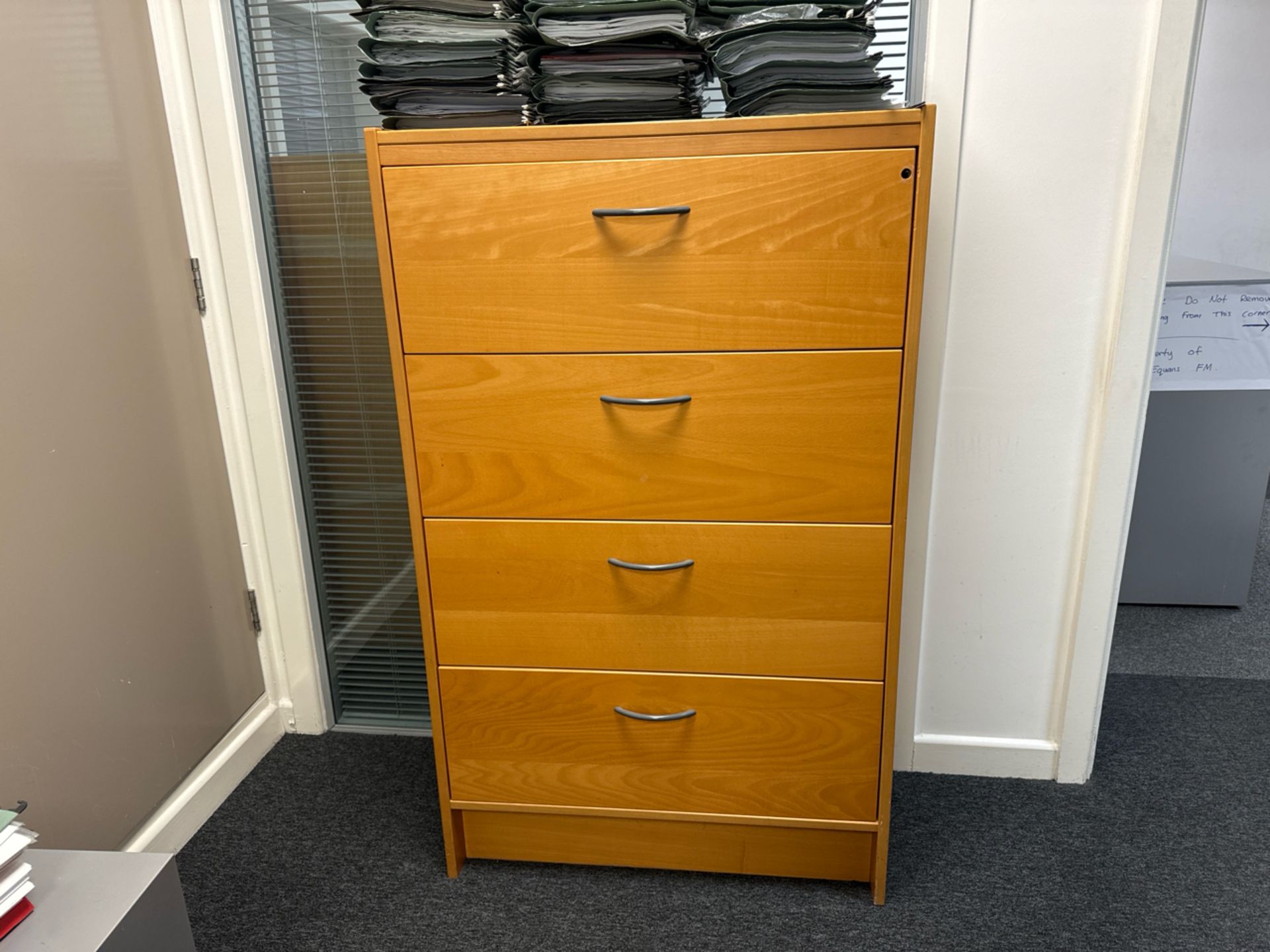 Wooden Drawer Unit