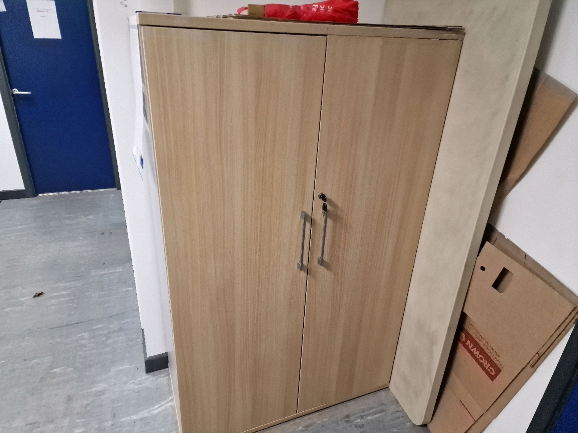 Double Door Cabinets x2