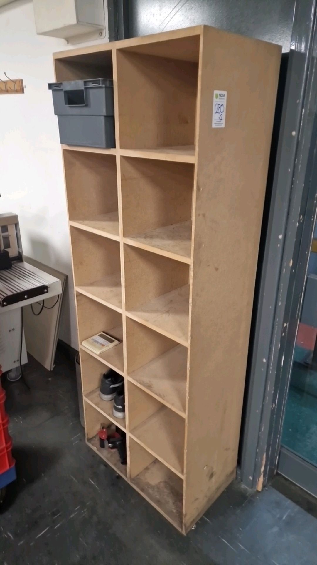 MDF Pigeon Holes Shelving x2 - Image 3 of 3