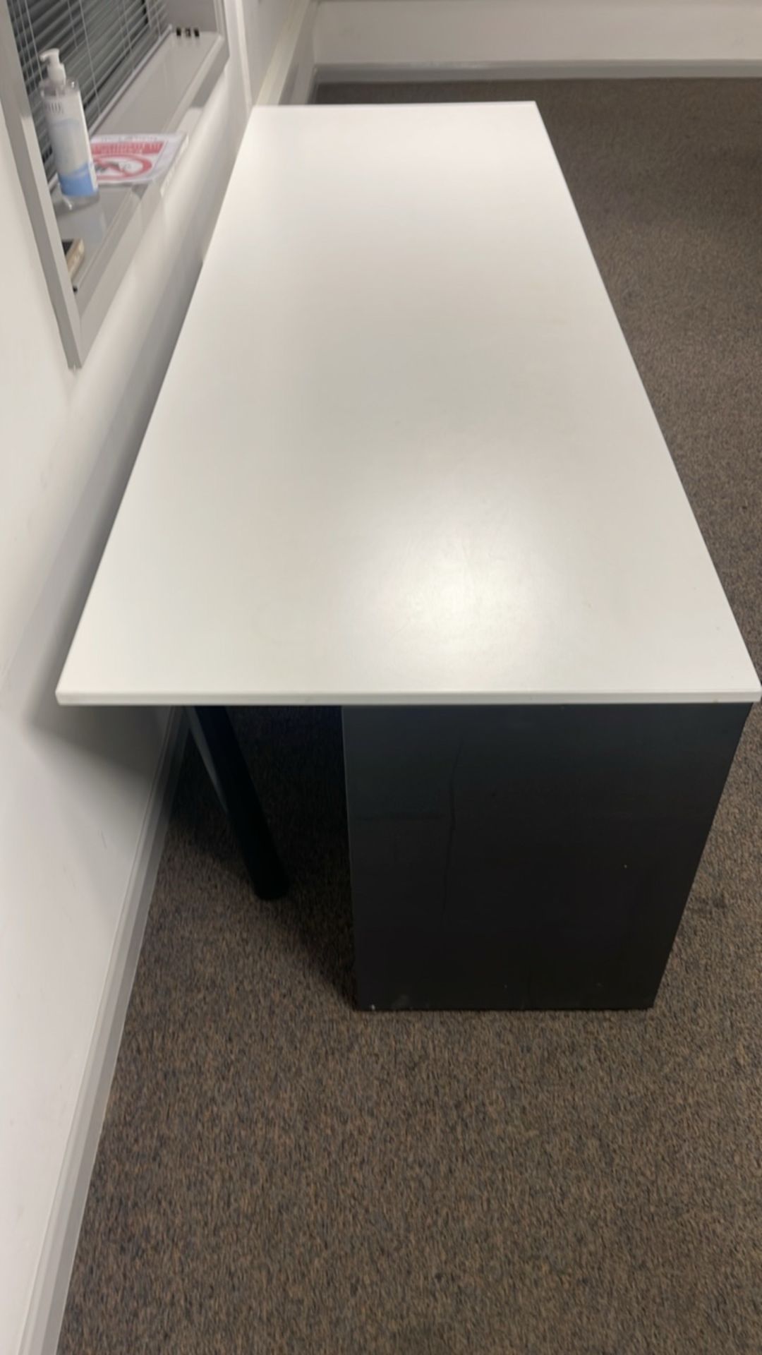 Desk With Cupboards - Image 4 of 4